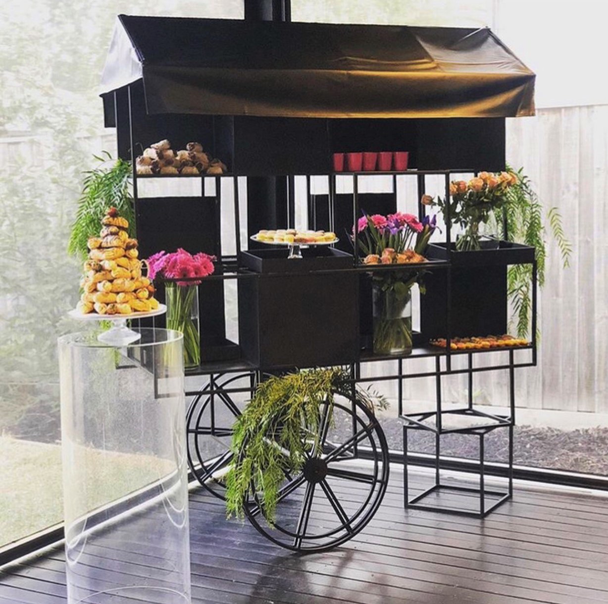 Coco Black Cart – Florarie Events